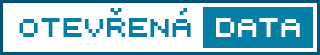 Logo "Otevřená data" s odkazem na otevřená data